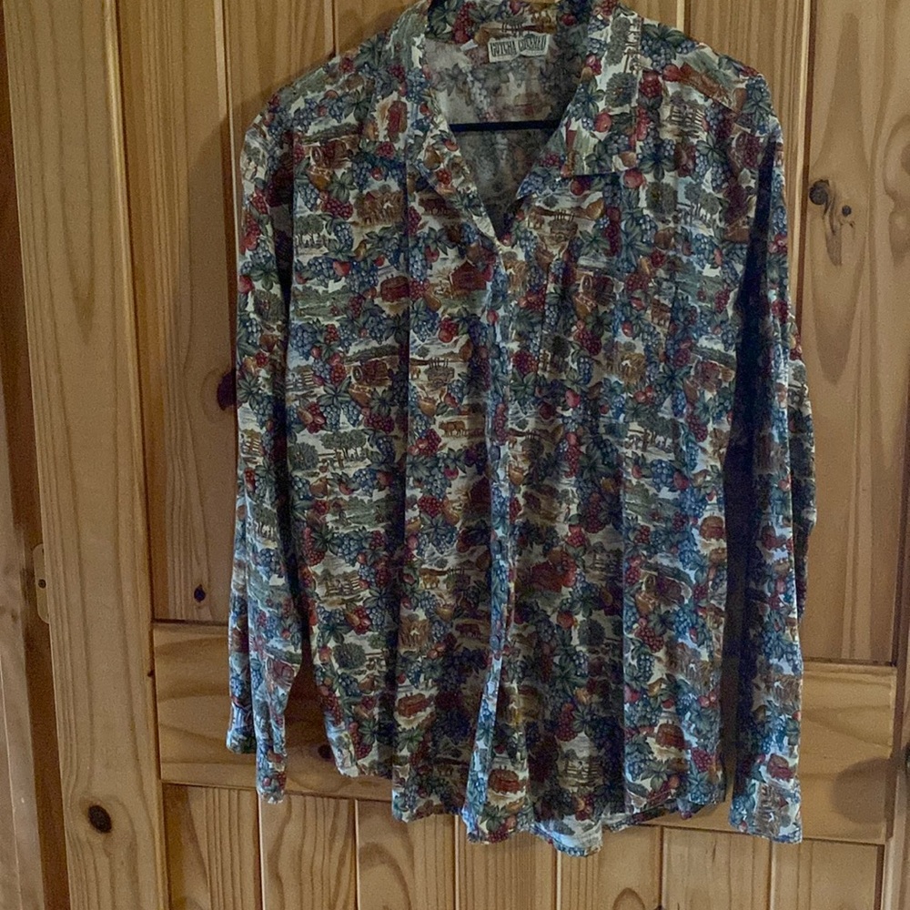 Cotton button down shirt